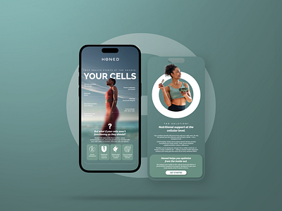 Email Design for Supplement Brand dtc email fitness health klayvio supplement