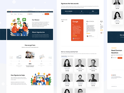 About Page with Vision, Team, and Mission access agreement approval client consent contract digital document form identity legal platform record request secure signature signing upload verify workflow