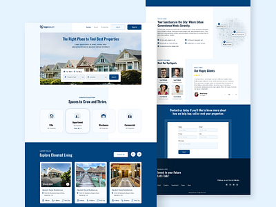 Real Estate Website ui