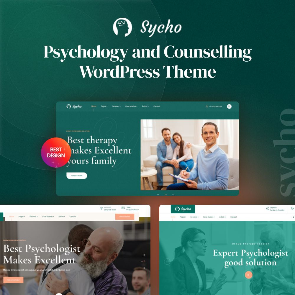 Sycho – Psychology and Counseling WordPress Theme counseling counseling theme counseling therapy group therapy health health theme medical medical theme mental health mental health care