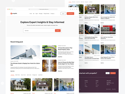 Real Estate Blog Overview Page agent apartment buy dashboard details explore filter home housing inquiry listing location map neighborhood pricing property realestate rent search viewing