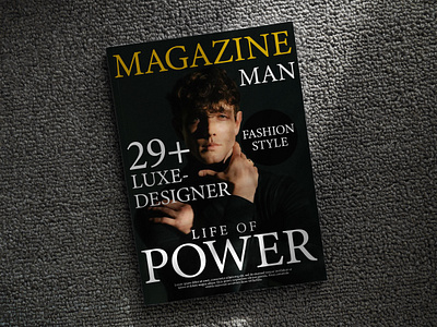 Fashion Magazine Design beauty design fashion magazine graphic design indesign layout design magazine magazine design mens fashion photoshoot print design