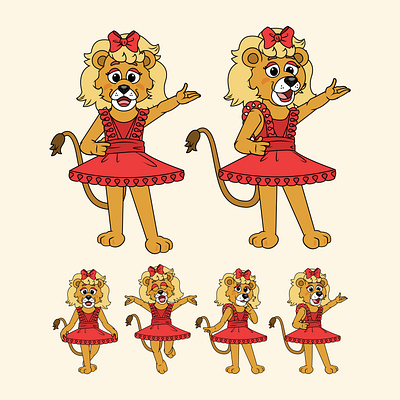 Carowinds - Carolion Redesign (2023) branding character design design illustration lion portrait theme park vector