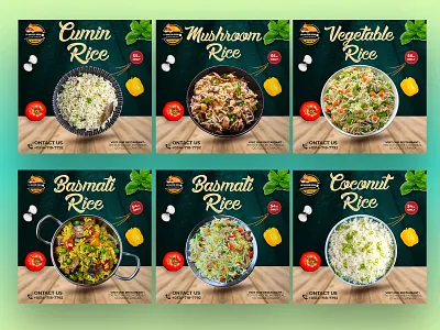 Real state Restaurant Social media post design branding burger card facebook food graphic design instagram menu mockup modern modernt post real realstate restaurant rice social media post design state template web