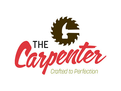 The Carpenter Logo design and brand development project. branding clever design creative branding pursuits graphic design logo design