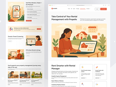 Manage Rental Dashboard UI agent apartment buy dashboard details explore filter home housing inquiry listing location map neighborhood pricing property realestate rent search viewing