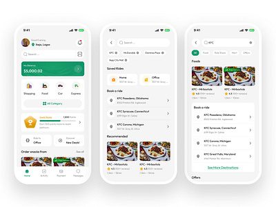 Food Application! branding creative interface design dribbbleshots. dribble portfolio graphic design illustration logo ui vector