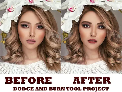 Dodge and Burn Tool Project with Adobe Photoshop adobe photoshop dm to order dodge and burn tool project graphic design photoshop project portfolio