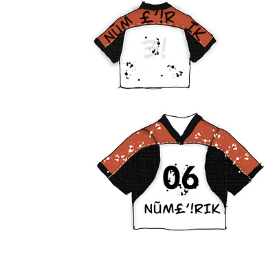 NŨM£’!RIK branding fashion illustration graphic design