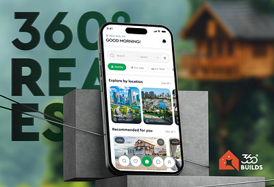360° Builds - Real Estate Mobile App Design Case Study android ios app app design b2b case study ios listing listing app mobile app mobile app design mobile ui product design property real estate real estate app real estate design real estate mobile app ui ui design ux