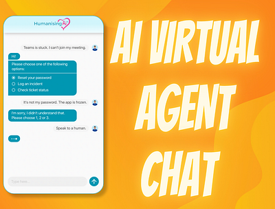 AI Virtual Agent Chat Animation 🤖💬 after effects ai animation chat chatbot message motion design motion graphics text virtual agent virtual assistant