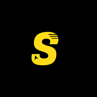 Simple logo with letter S branding design editing graphic design illustration images logo ui vector