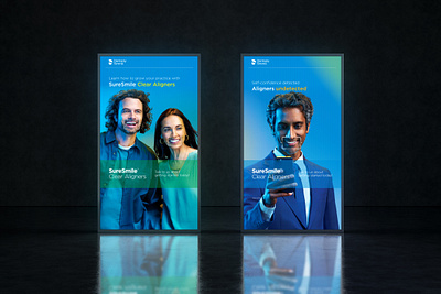 Visual Design Support for Dentsply Sirona banner design branding design figma graphic design illustrator logo photoshop