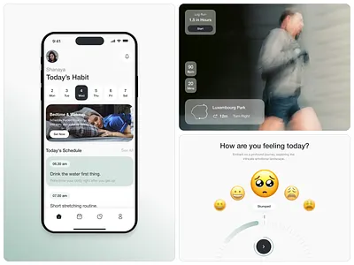 Habify – Habit Tracker Mobile App activity app daily fitness goals habit habit tracker mobile mobile app motivation planner routine schedule task tracker tracking ui ux wellness workout