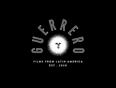 RB018 branding face film illustration logo sun
