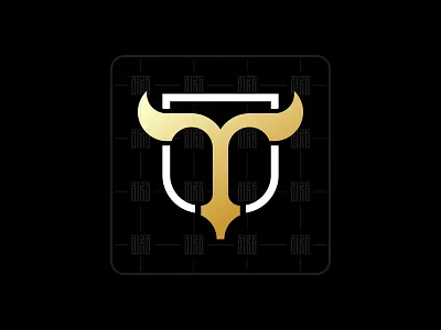 Shield T Letter Logo ( Logo Forsale ) branding design icon illustration logo logo design logodesign minimal minimalist logo regal shield t letter ui