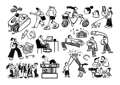 RB019 branding character education illustration