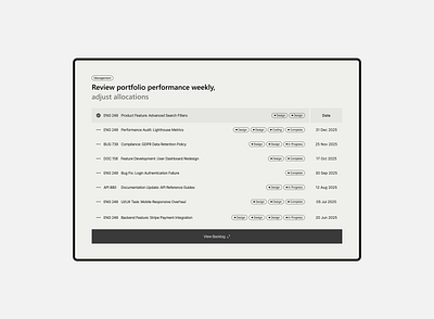 nIER Table black ui ux web white
