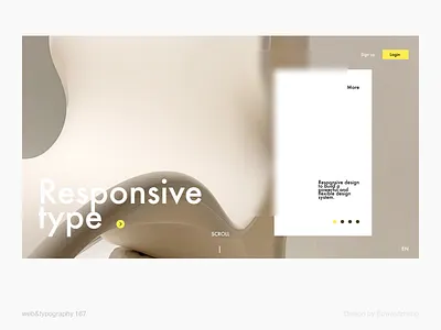 eg.167 branding character design element format graphic graphic design layout typography ui web web design