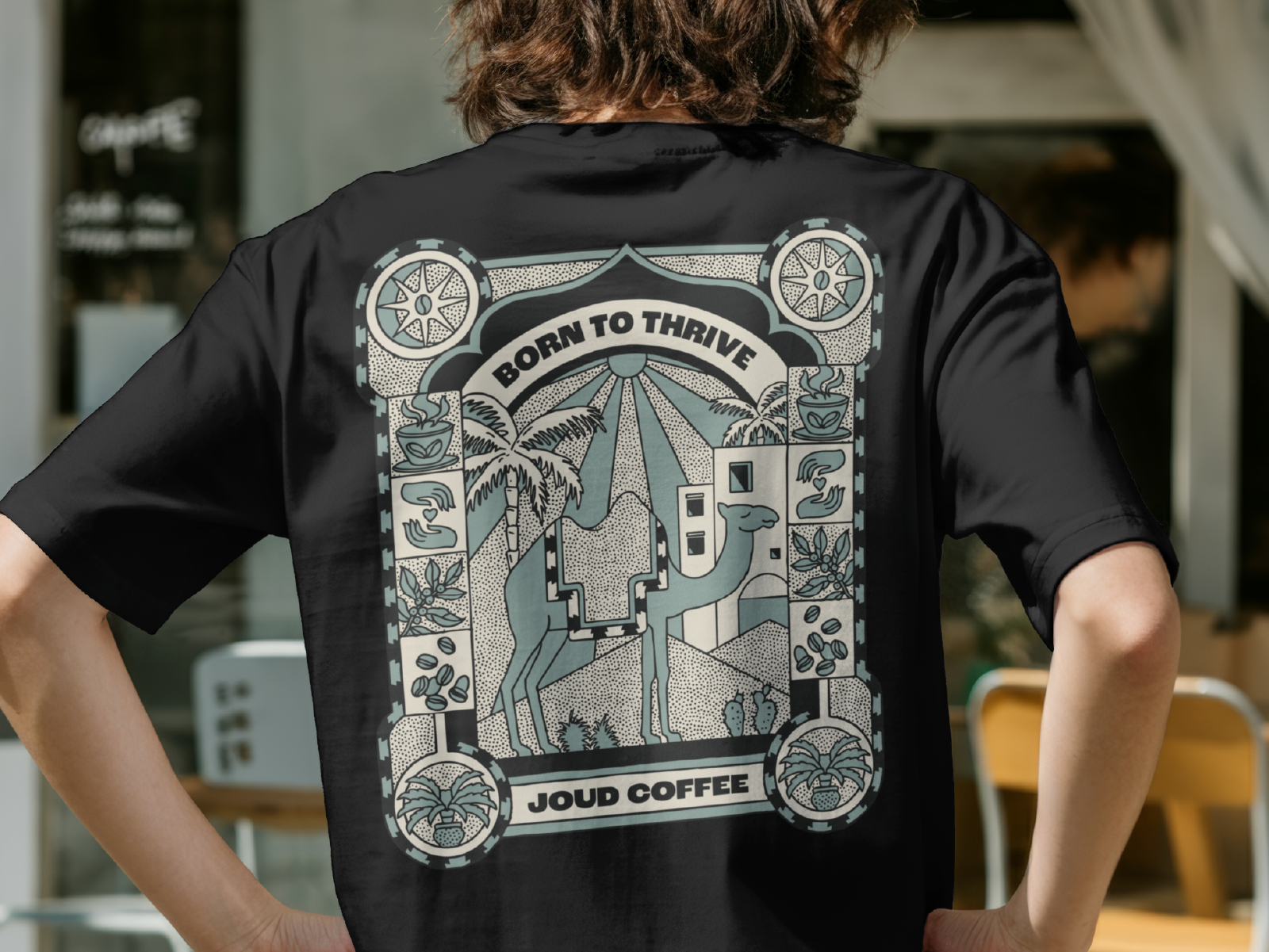 Example of Vintage T Shirt Illustration Package