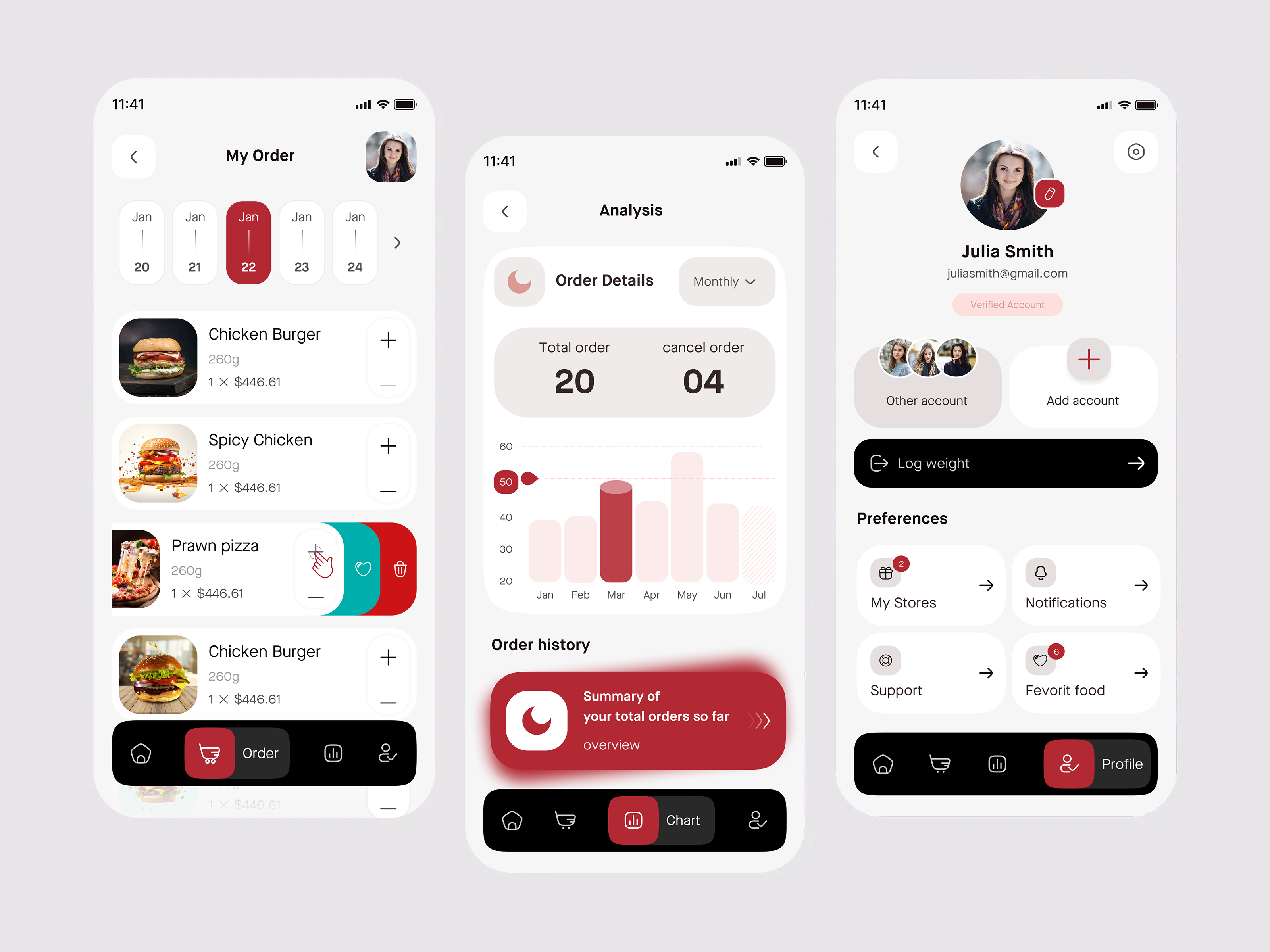 Foody Bag - Save On Food Mobile App app creative delivery delivery app delivery service design fast food food and drink food delivery food delivery app food delivery service food order foodie ios app mobile ofspace online food order ordering restaurant