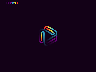media logo 3d abstract abstract logo brand brand identity branding creative logo design eye catching gradient logo graphic design icon identity logo logo design logos logotype media logo minimal modern logo