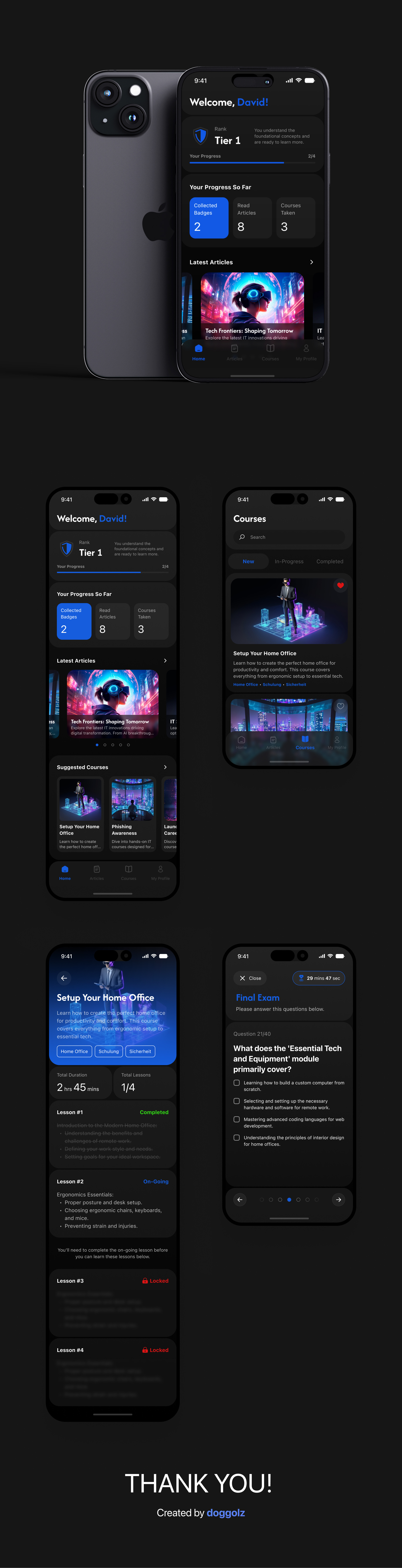 Intuition App android app application design e book figma ios mobile mobile app mobile application security ui ui design uiux uiux design ux ux design uxui uxui design