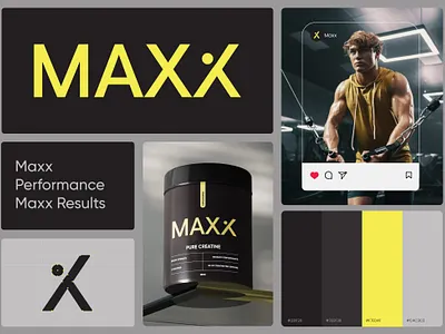 Modern Branding & Packaging Design for Maxx Supplements 3d boldbranding branding brandingagency creativedirection designstudio graphic design healthbrand logo packagingdesign premiumpackaging startupbranding supplementbrand visualidentity