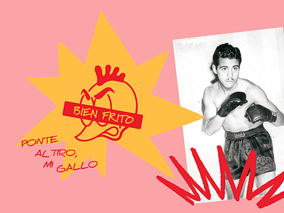 Muy Gallito - Branding box branding brave burger chickens design gallo graphic design illustration logo mascot mexican muy gallito vector