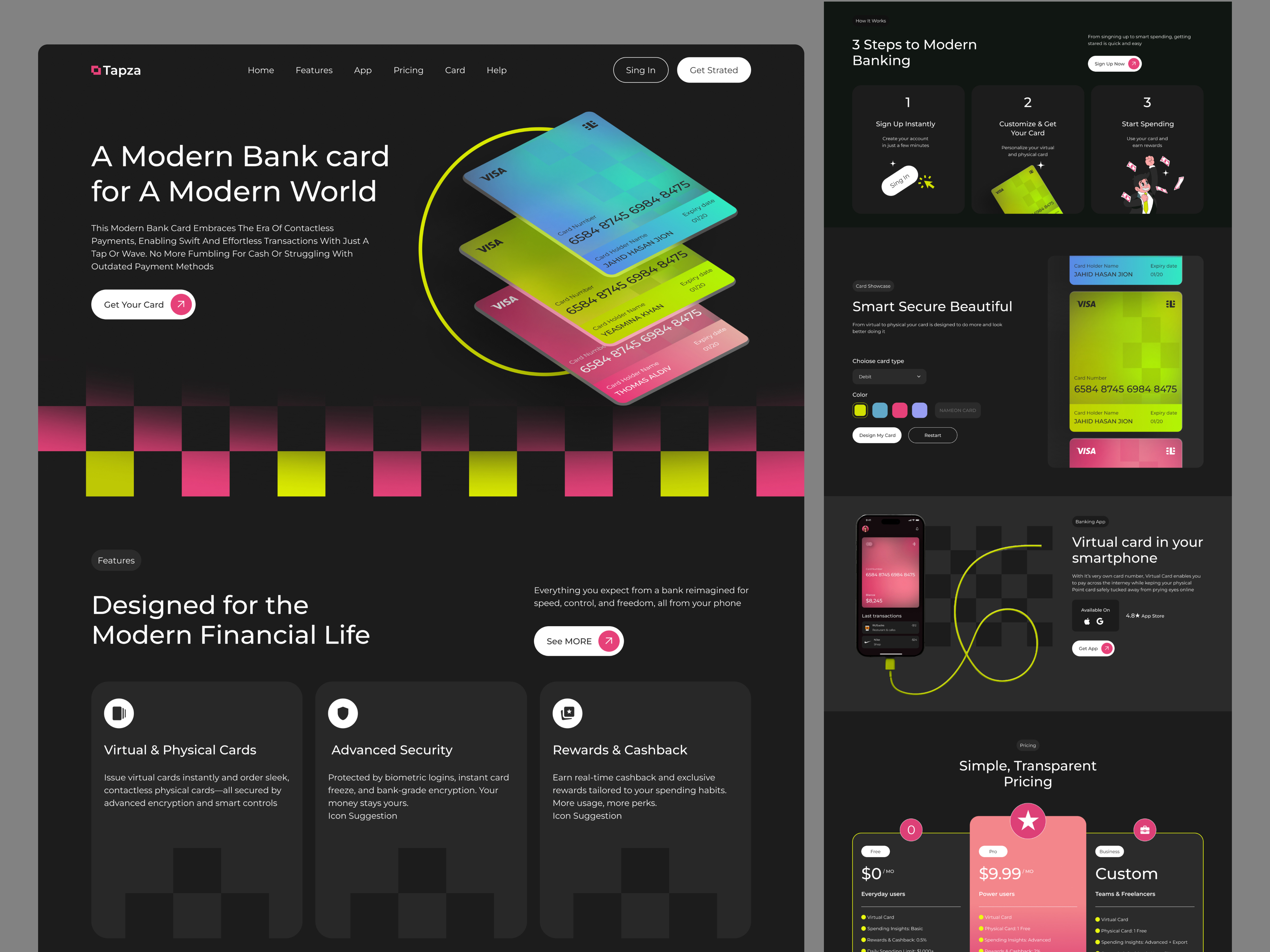 Example of Landing Page Design