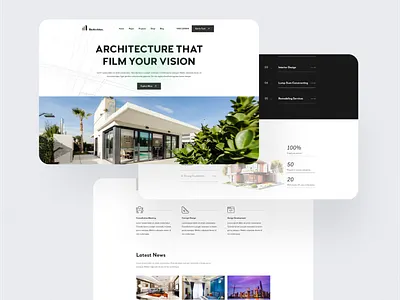 ARCHITECTURE WEBSITE DE architecture case study graphic design ui uiux website