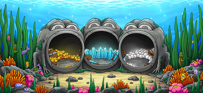 AFK Farm for a web3 project. Pepe game. Crypto meme coin design 2d art character design crypto crypto art crypto artist crypto design crypto game crypto meme digital artist game design graphic design illustration landing page meme meme coin memes pepe ui web3 web3 game