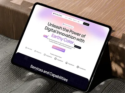 Digital Agency Website branding digital agency figma graphic design homepage mockup modern startup team trend ui ui ux website