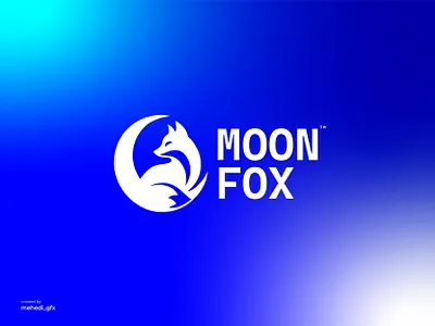 Moon fox logo design best logo brand identity designer branding creative logo designinspirations fox logo graphic design logo logo for sale logo maker logos minimal design minimal logo modern logo moon fox logo moon logo need logo unused creative logo unused icon unused logo