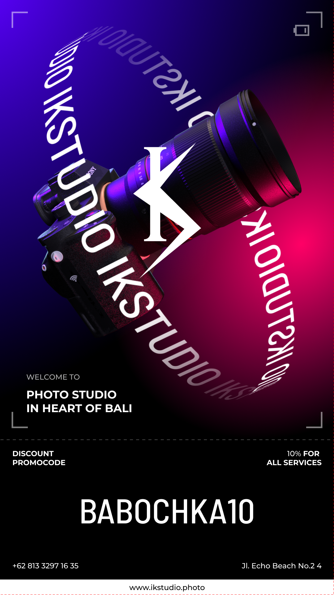 IKSTUDIO - Promotion Ticket 3d after effects branding cinema 4d figma graphic design print promotion typography