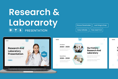 Research Laboratory Presentation healthcare ppt presentation