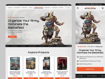 Redesign Website | Role: UX/UI Designer color theory design ecommerce figma responsive design ui ux ux ui web web design