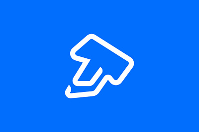 "T" Real Estate - Iconic Logo blue brand identity branding construction graphic design minimalist modern property real estate brand real estate logo design realestatelogo simple tlogo