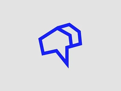 Chat Home Logo Concept real estate brand identity branding chat chat home construction design graphic design home logo minimalist property real estate real estate logo