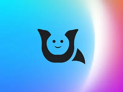 Playful Character Logo brand guide brand identity brand kit branding colorful construction design gradient logo graphic design logo minimal modern property real estate u style vector