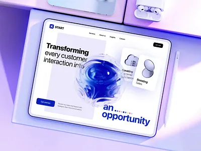 3D Landing page animation hero section 3d 3d animation 3d art ai agent e commerce ecommerce finance fintech hero hero section homepage landing landingpage web web design webdesign website