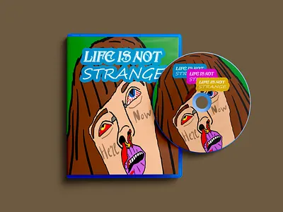 Life is not strange game disk cover 2025 album art artwork canada collection cover design disk europe gallery game germany graphic design illustration newyork trend trending trends usa