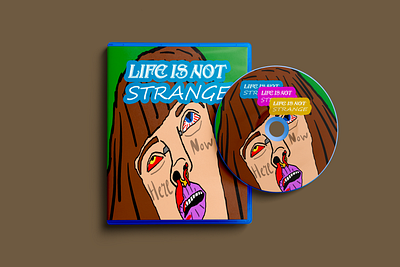 Life is not strange game disk cover 2025 album art artwork canada collection cover design disk europe gallery game germany graphic design illustration newyork trend trending trends usa