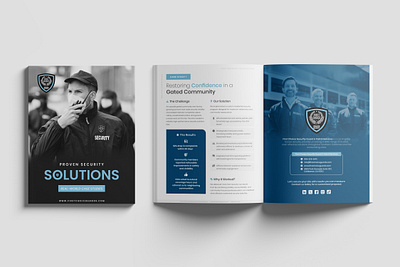 🚨 Security Case Study Design – First Choice Security branding