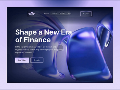 Blockchain Website blockchain blockchain website crypto crypto landing page design landing page nft ui website