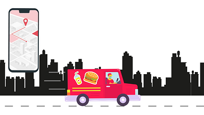 Online Food Delivery App 2danimation aftereffects animatedui apppromo brandexplainer deliveryapp explainervideo figmatoanimation fooddelivery motiondesign onboarding productanimation uianimation userexperience visualdesign