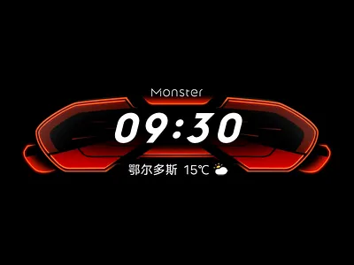 Monster for IQOO & BWM animation branding design iqoo monster motion graphics ui ux wallpaper 动效设计