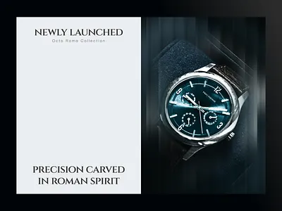Precisione - Luxury Branding Poster advertising brand brand design brand identity branding design graphic design logo luxury luxury brand luxury branding luxury marketing luxury watch marketing design minimalistic design poster poster design watch brand watch design