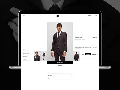 HUGO BOSS — Brand IDENTITY. boss brand brand identity branding campaign design fashion hugo hugo boss identity jacket landing online store style suit ui ui ux user interface ux website