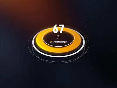 IQOO Flashcharge animation design motion graphics ui ux 充电 动效设计